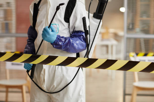 Professional Biohazard Cleanup technician working in Hilliard, OH
